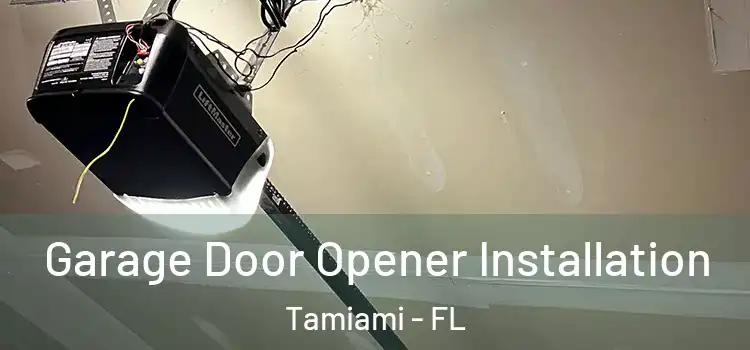  Garage Door Opener Installation Tamiami - FL