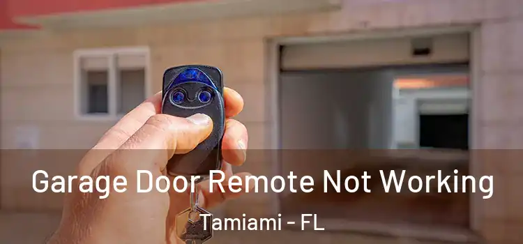  Garage Door Remote Not Working Tamiami - FL