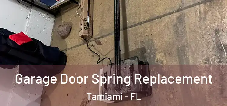  Garage Door Spring Replacement Tamiami - FL
