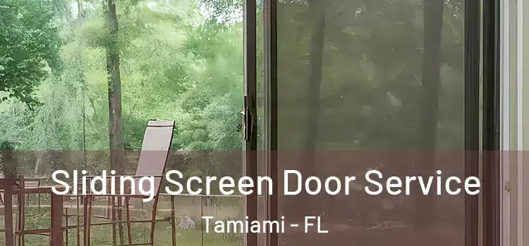  Sliding Screen Door Service Tamiami - FL